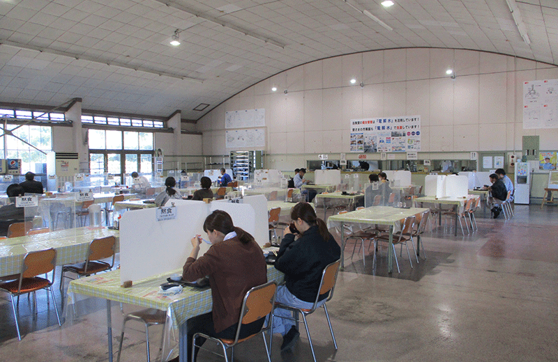 食堂の様子